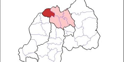 Map of musanze Rwanda